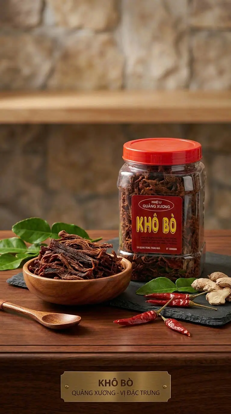 Khô Bò Sợi "Ngũ Vị"